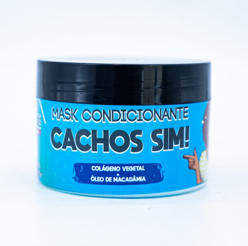 kit cachos sim shampoo mascara e modelador