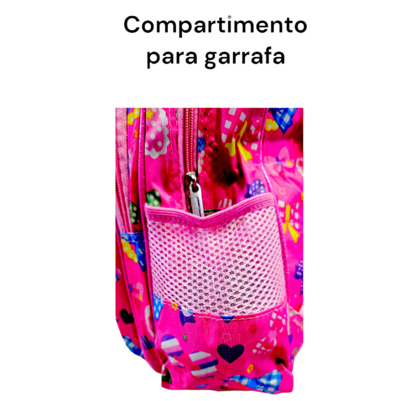 Mochila De Costas Minnie Menina Escolar Infantil