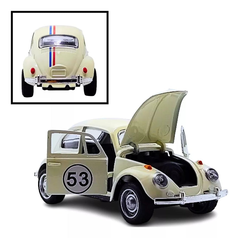 Fusca Herbie 53 Miniatura brinquedo presente