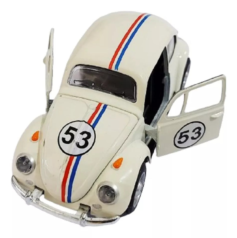 Fusca Herbie 53 Miniatura brinquedo presente