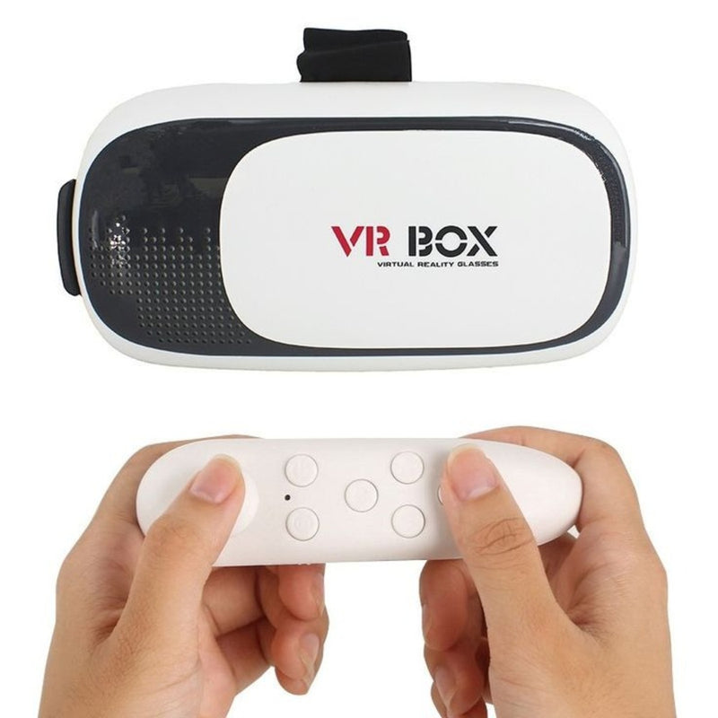 Oculos Realidade Virtual Cardboard 3d Rift + Controle Vr Box