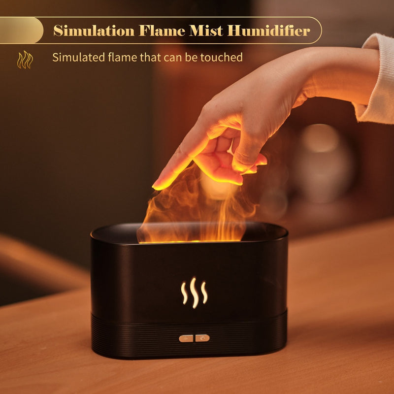 Umidificador Difusor De Óleo Essencial Flame 180ml