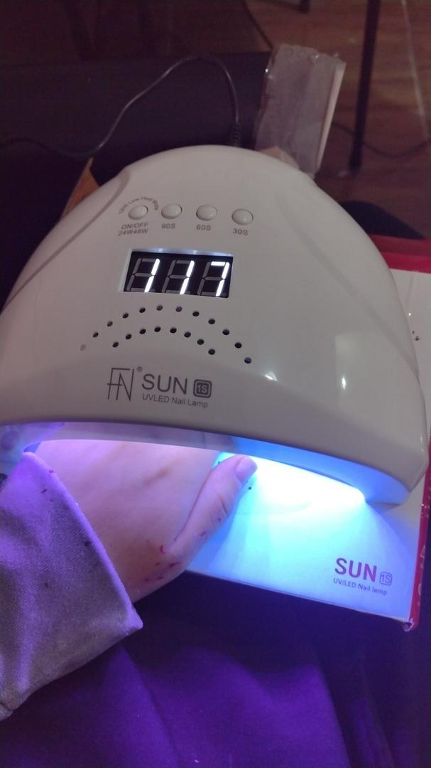 Cabine Sun One Led Uv 48w Manicure Profissional Bivolt 30 Leds