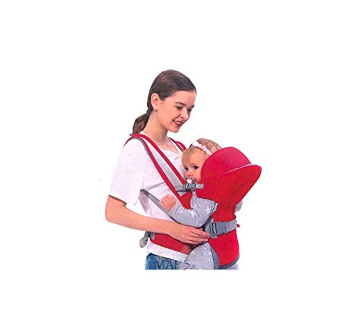 Suporte Baby Canguru Para Bebe Vermelho