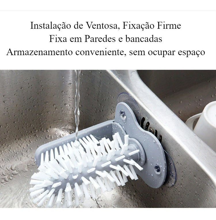 Limpeza De Copos Cozinha Pia Escova De Limpeza