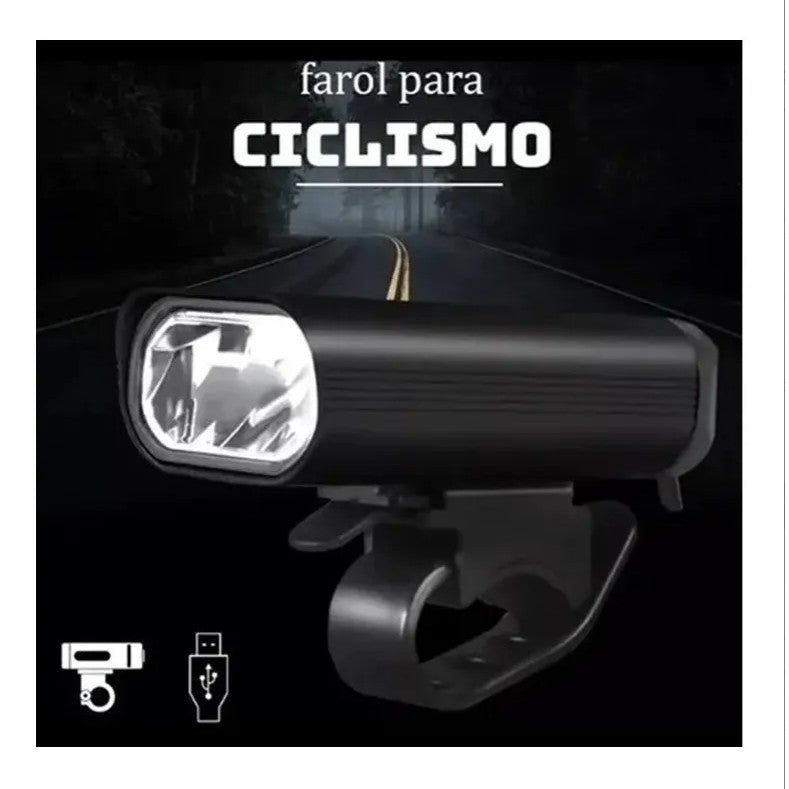 Lanterna Farol Para Bicicleta Ciclismo 400 Lumens Stvzo Usb